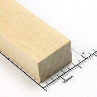 Bud Nosen Timber 1/2" Basswood Strips 3/4" x 24" (Each)