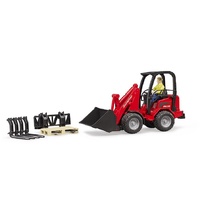 Bruder 1/16 Shaffer Compact loader 2034 with figure & accessories
