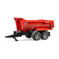 Bruder 1/16 Krampe Tandem Half Pipe Tipping Trailer