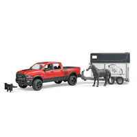 Bruder 1/16 RAM 2500 Power Wagon with Horse and Trailer