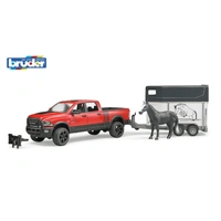Bruder 1/16 RAM 2500 Power Wagon with Horse and Trailer