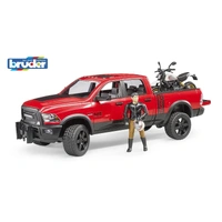 Bruder 1/16 RAM 2500 Power Wagon w/Scrambler Ducati Desert Sled