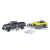 Bruder 1/16 RAM 2500 Power Wagon & Road Racing Team