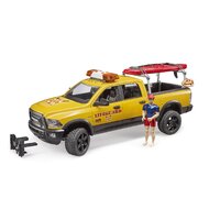 Bruder 1/16 RAM 2500 Power Wagon - Life Guard with Figure