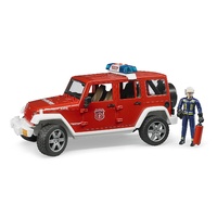 Bruder 1/16 Jeep Wrangler Unlimited Rubicon Fire Dept