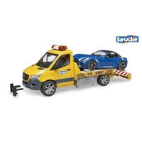 Bruder 1/16 Mercedes G3 Sprinter Car Transporter with Roadster and Lights & Sounds Module