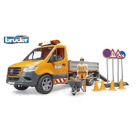 Bruder 1/16 Mercedes G3 Sprinter Municipal with Driver, Lights and Sound