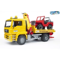 Bruder 1/16 MAN TGA Break Down Truck with X Country Vehicle