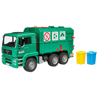 Bruder 1/16 MAN TGA Garbage Truck Green