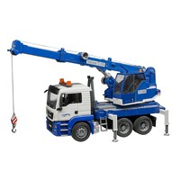 Bruder 1/16 MAN TGS Crane Truck w/Lights & Sound Module