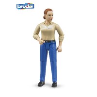 Bruder Woman, light skin in blue Jeans