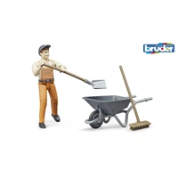 Bruder Figure-Set municipal worker  