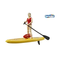 Bruder Bworld Life Guard with Stand Up Paddle Board