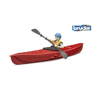 Bruder World Kayak With Kayaker