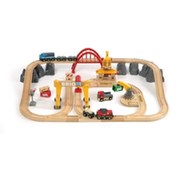 Brio Cargo Railway Deluxe Train Set 54pce B33097