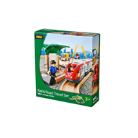 Brio Rail & Road Travel Set 33pce B33209