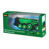 Brio Battery Big Green Action Locomotive