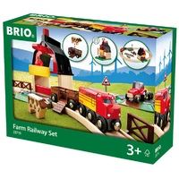 Brio Farm Railway Set 20pce B33719