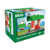 Brio Destination Record & Play Train Platform