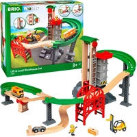 BRIO Set - Lift and Load Warehouse Set, 32pcs