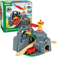 BRIO Tunnel - Crane and Mountain Tunnel, 7pcs