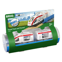 BRIO Train - Travel Train and Tunnel, 3pcs