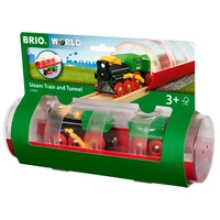 BRIO Train - Tunnel & Steam Train 3 pieces