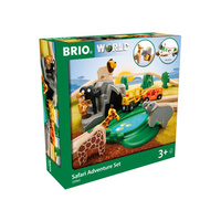 BRIO Set - Safari Adventure Set, 26pcs