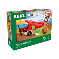 BRIO Vehicle - Safari Airplane, 3pcs