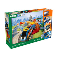 BRIO Smart Tech Sound Action Tunnel Travel Set