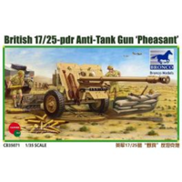 Bronco 1/35 British 17/25 pdr Anti-Tank Gun Pheasent BRO-35071