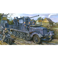 Bronco CB35043 1/35 Sd.kfz 6/2 (BN9) 3.7cm Flak36 half-track 5t(Early/Late Production) Plastic Kit