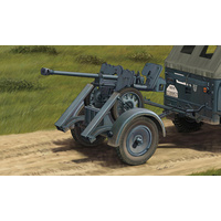 Bronco CB35141 1/35 2.8cm sPzb41 On Larger Steel-Wheeled carriage w/Traile Plastic Model Kit