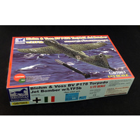 Bronco GB7003 1/72 Blohm & Voss BV P178 Torpedo Jet Bomber w/LTF5b Torpedo Plastic Model Kit