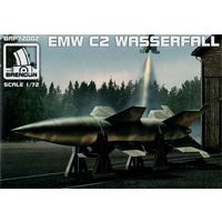 Brengun 1/72 EMW Wasserfall C2 guided rocket with stand/trestles Plastic Model Kit