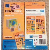 BrickStix Reusable Stickers Apocalypse