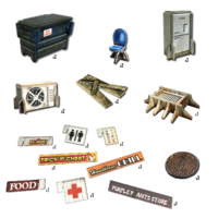 Battle Systems Urban Street Accessories I