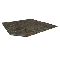 Battle Systems Muddy Streets Gaming Mat 2x2
