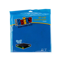 Strictly Briks 10x10 Single Base Plate - Blue