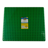Strictly Briks Big Briks 16.25x13.75 Base Plate - Green