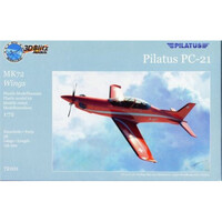 3D Blitz Models 1/72 Pilatus PC-21 Plastic Model Kit