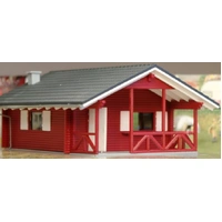 Busch Holiday Cabin-Red