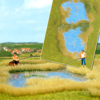 Busch HO Lake with Grass and Reeds