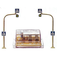 Busch HO Pedestrian Crossing With Control Unit