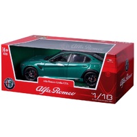 Bburago 1/18 2022 Alfa Romeo Giulia GTA Montreal Green Diecast Car