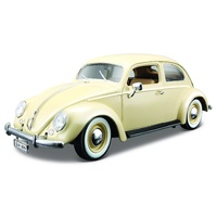 Bburago 1/18 1959 Volkswagen Beetle - Beige - Diecast