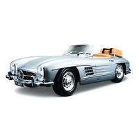 Bburago 1/18 1957 Mercedes Benz 300SL Touring - Silver - Diecast