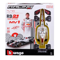 Bburago  1/18 Racing Metal Kit- Oracle Red Bull Racing #1 Verstappen with Helmet