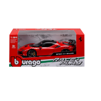 Bburago 1/24 2023 Ferrari SF-90 XX Stradale - Red Diecast Model Car