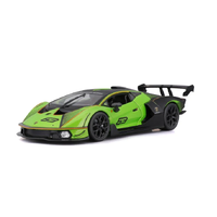 Bburago 1/24 Lamborghini Essenza SVC12 #63 Green/Black Diecast Model Car